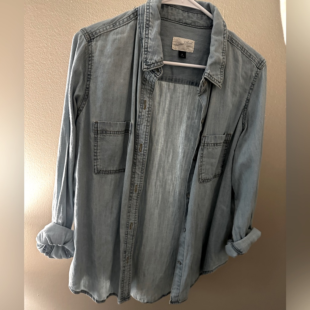 Universal Threads Denim Button Down